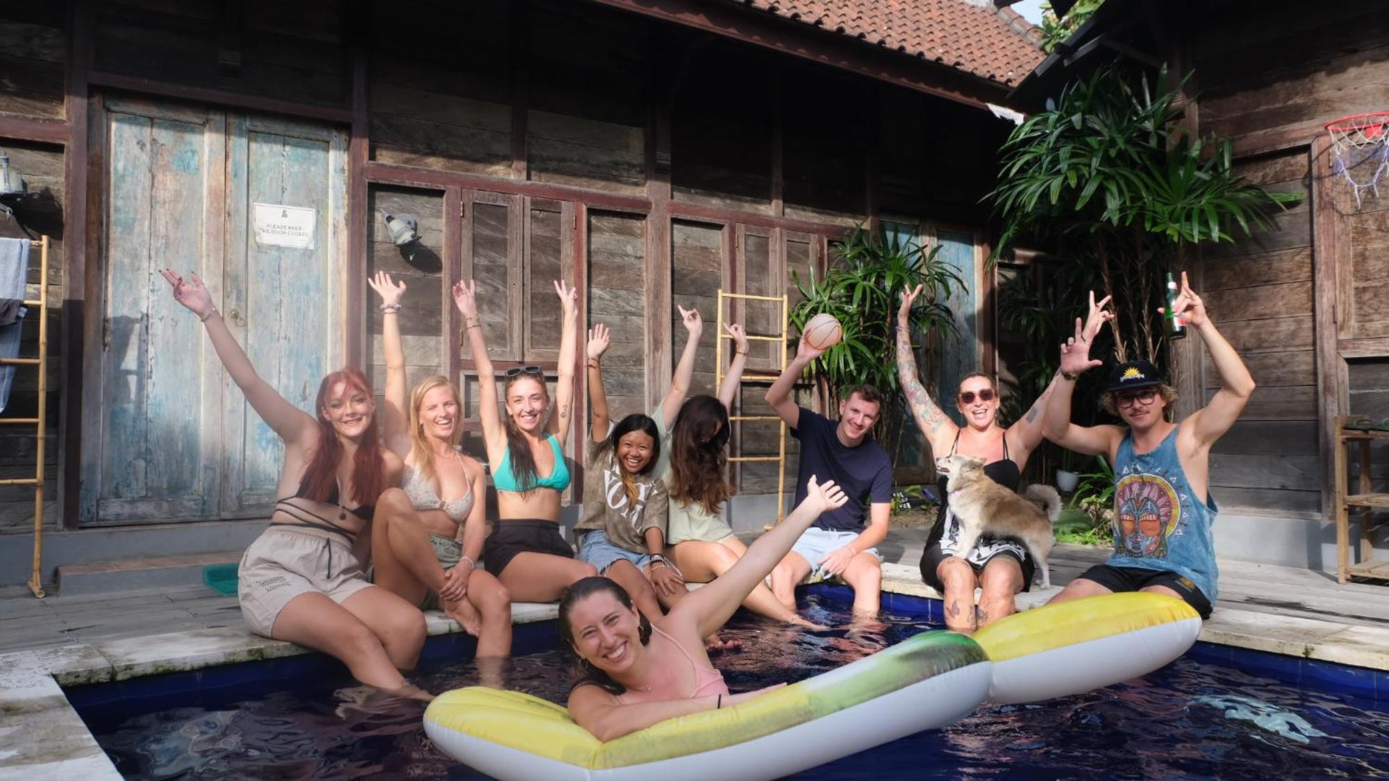 The Tipsy Gypsy Hostel Canggu Dış mekan fotoğraf